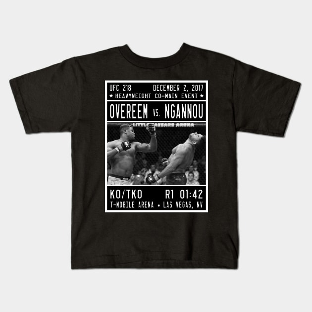 The Greatest Punch Ever Thrown Kids T-Shirt by SavageRootsMMA